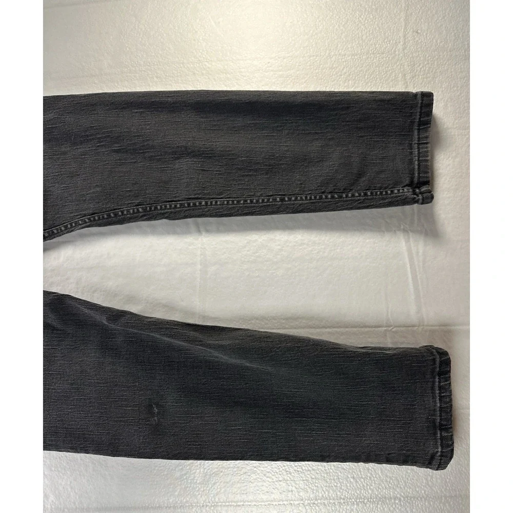Levi's 508 Jeans Men's 28x27.5 Regular Taper Fit Black‎ Dark Wash Denim